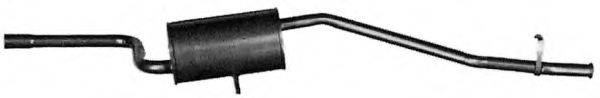 BOSAL 282-927 Глушник вихлопних газів кінцевий