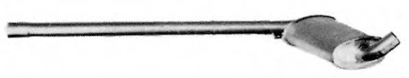TESH 240530 Середній глушник вихлопних газів