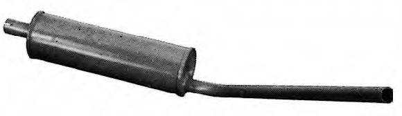 BOSAL 370-205 Глушник вихлопних газів кінцевий
