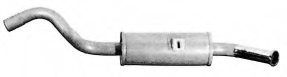 BOSAL 170-199 Глушник вихлопних газів кінцевий