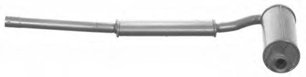 BOSAL 280-231 Середній глушник вихлопних газів