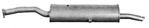 BOSAL 170-247 Глушник вихлопних газів кінцевий