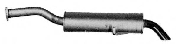 TESH 230543 Глушник вихлопних газів кінцевий