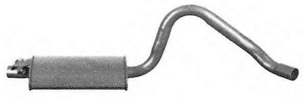 TESH 230289 Середній глушник вихлопних газів