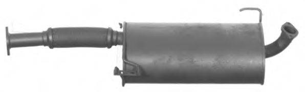 TESH 230630 Середній глушник вихлопних газів