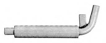 BOSAL 190-643 Середній глушник вихлопних газів