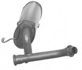 TESH 220601 Середній глушник вихлопних газів