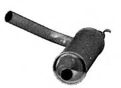 BOSAL 200-373 Середній глушник вихлопних газів