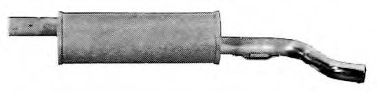 BOSAL 200-913 Глушник вихлопних газів кінцевий