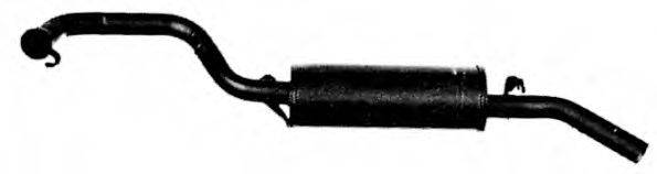 BOSAL 200-923 Глушник вихлопних газів кінцевий