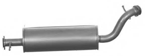 BOSAL 211-701 Середній глушник вихлопних газів