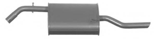 BOSAL 141-145 Глушник вихлопних газів кінцевий
