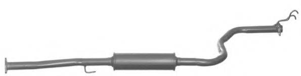 TESH 260549 Середній глушник вихлопних газів