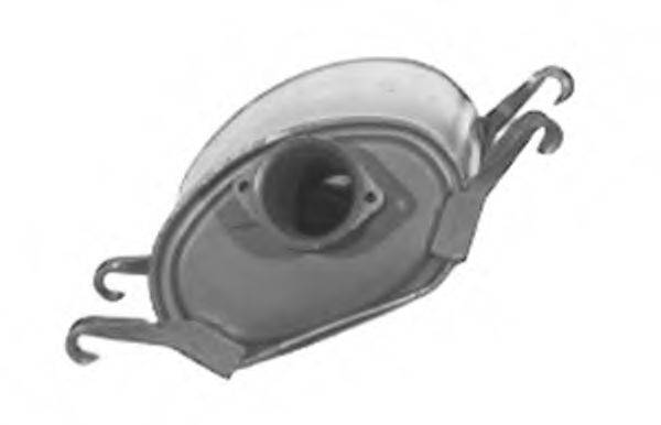 MERCEDES-BENZ 4634902001 Середній глушник вихлопних газів