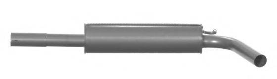 TESH 240800 Середній глушник вихлопних газів
