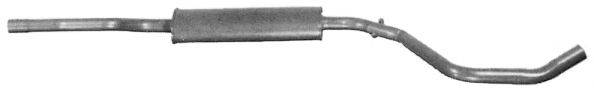 TESH 260030 Середній глушник вихлопних газів
