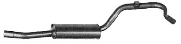 TESH 240146 Середній глушник вихлопних газів