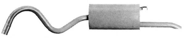 BOSAL 283-639 Глушник вихлопних газів кінцевий