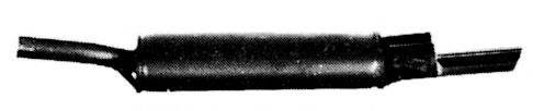 BOSAL 115-497 Глушник вихлопних газів кінцевий