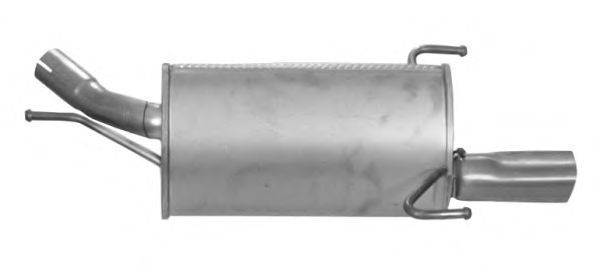 TESH 220981 Глушник вихлопних газів кінцевий