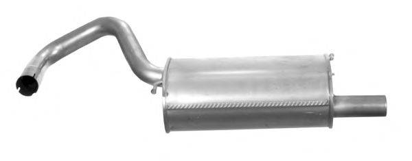 TESH 220802 Глушник вихлопних газів кінцевий