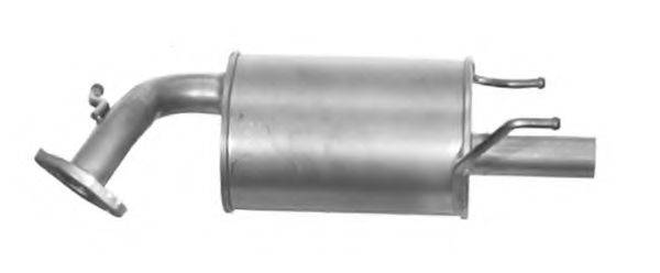 SUZUKI 1430063JC1 Глушник вихлопних газів кінцевий