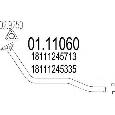 TIMAX 130027 Труба вихлопного газу