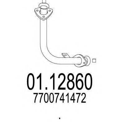 TIMAX 110147 Труба вихлопного газу