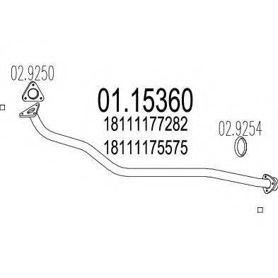 TIMAX 140024 Труба вихлопного газу
