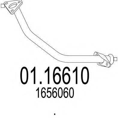 TIMAX 110055 Труба вихлопного газу