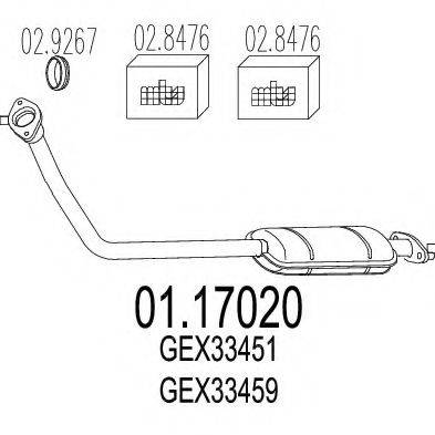 TIMAX 210003 Труба вихлопного газу