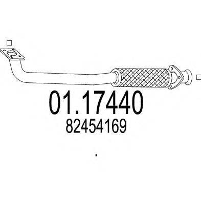 TIMAX 301031 Труба вихлопного газу