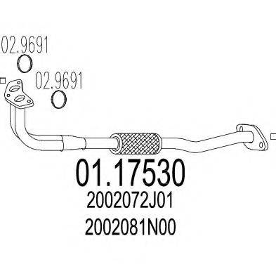TIMAX 140048 Труба вихлопного газу