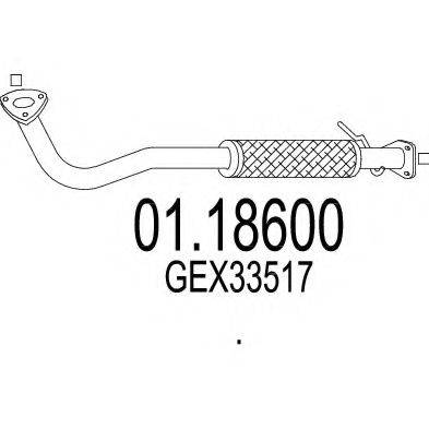 TIMAX 301310 Труба вихлопного газу