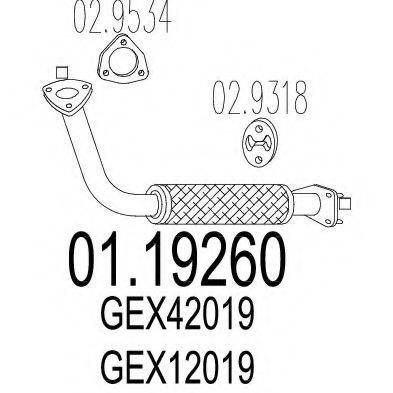 TIMAX 110159 Труба вихлопного газу