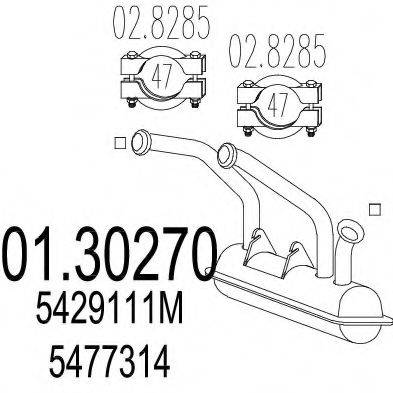 TIMAX 210324 Передглушувач вихлопних газів