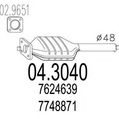 MTS 04.3040