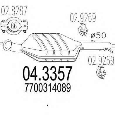 TIMAX 311447 Каталізатор