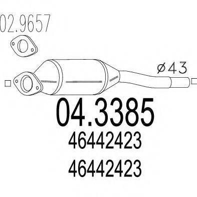 CISAM 436477 Каталізатор
