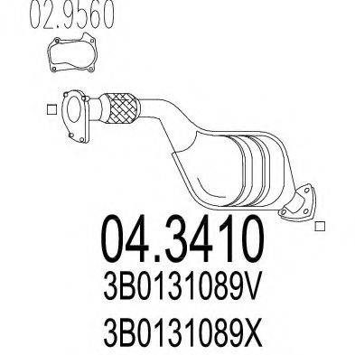 GAT EUROKAT 20.046 Каталізатор