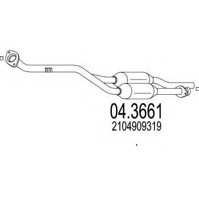 GAT EUROKAT 10.208 Каталізатор