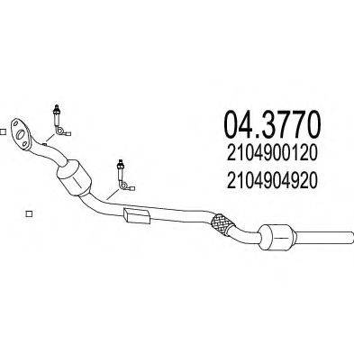 GAT EUROKAT 10.424 Каталізатор