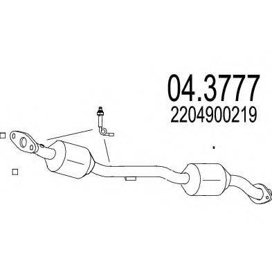 GAT EUROKAT 10.238 Каталізатор