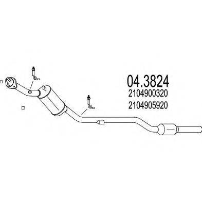 GAT EUROKAT 10.306 Каталізатор