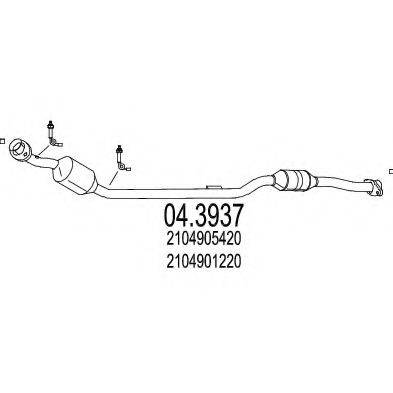 GAT EUROKAT 10.434 Каталізатор