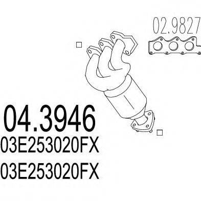 ROSI 321750 Каталізатор