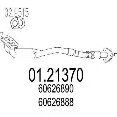 TIMAX 301393 Труба вихлопного газу