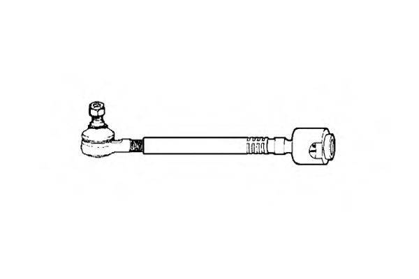 GENERAL MOTORS 7317075 Поперечна рульова тяга