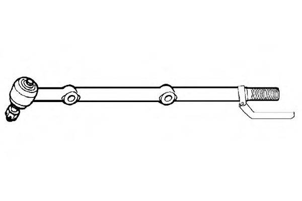 JEEP 52006602 Поперечна рульова тяга