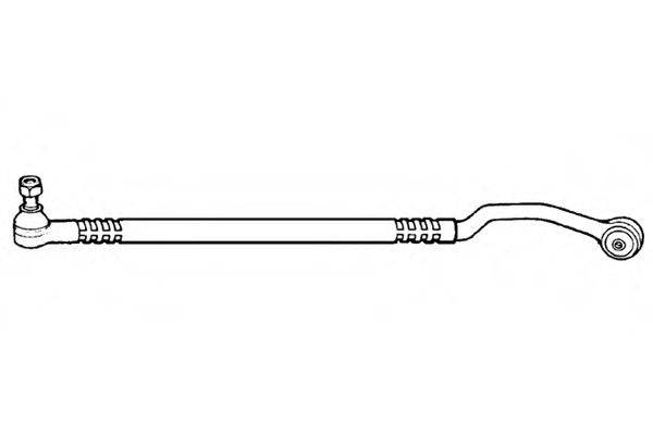 AUDI 811419802D Поперечна рульова тяга